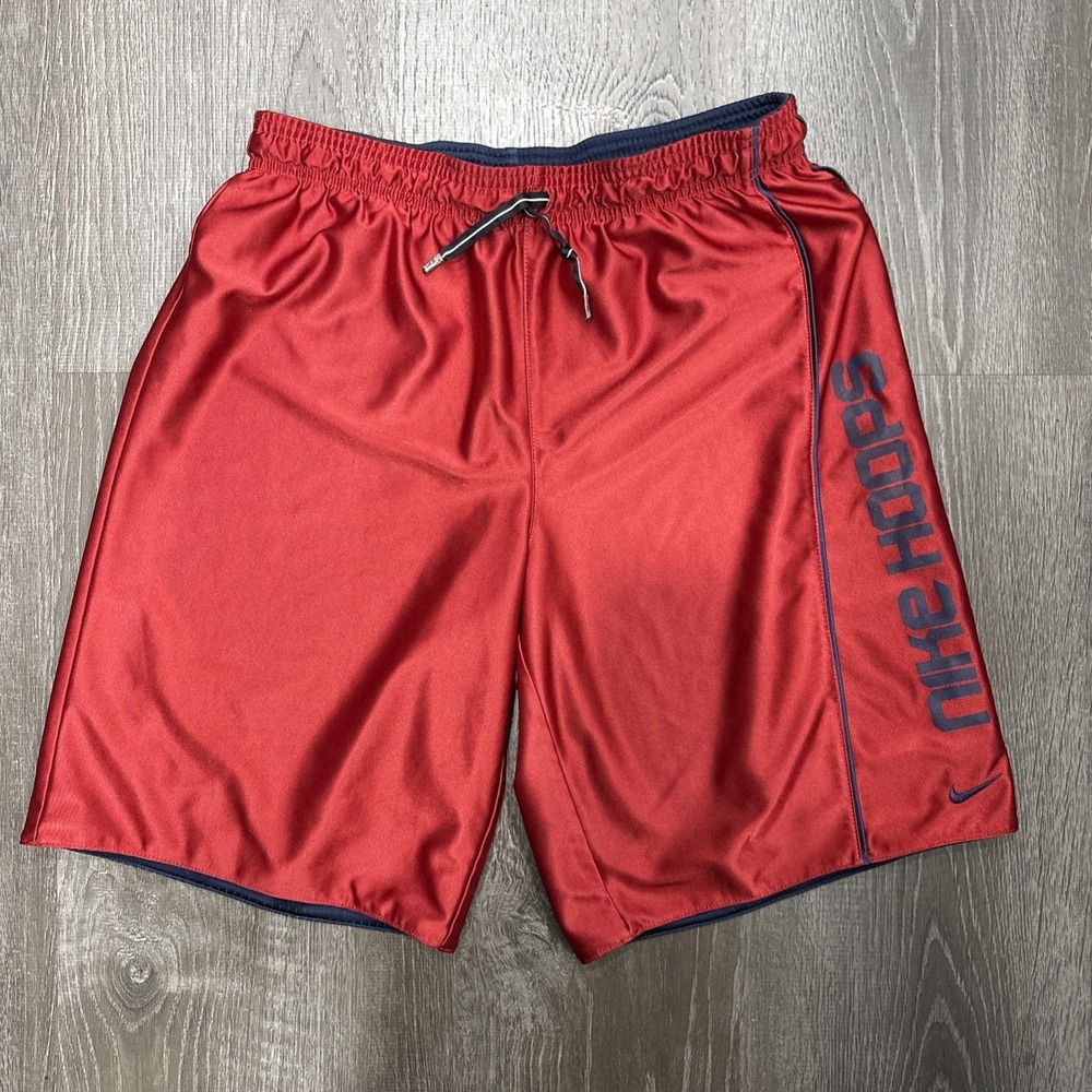 VTG Nike Hoops Dazzle Shorts Men's Small M 90s Silky Basketball Reversible Y2K